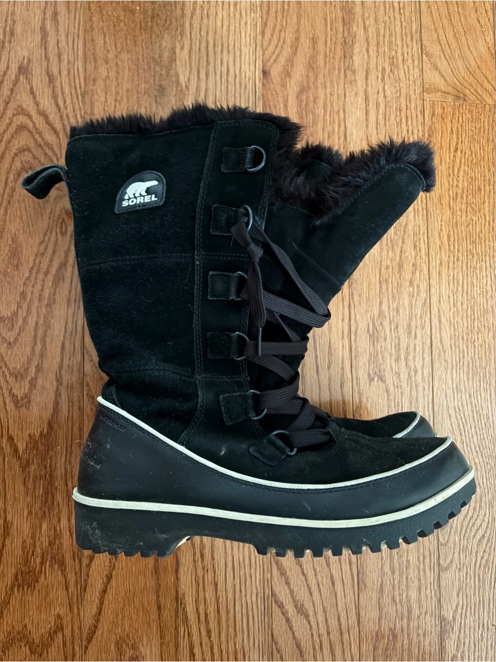 Sorel fur lined winter boots